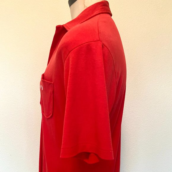 70's Hang Ten Red Polo - Size Large - Picture 5 of 9